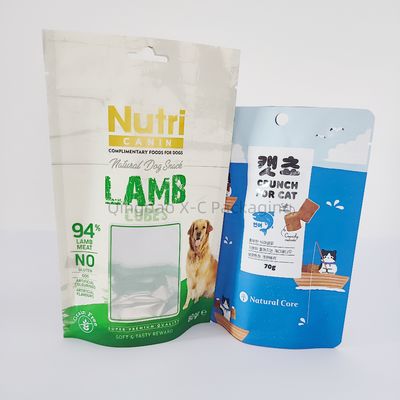 comprar Alimentos para animais de estimação Sacos de bolso com janela Ziplock reciclável por atacado com BRC online manufacture