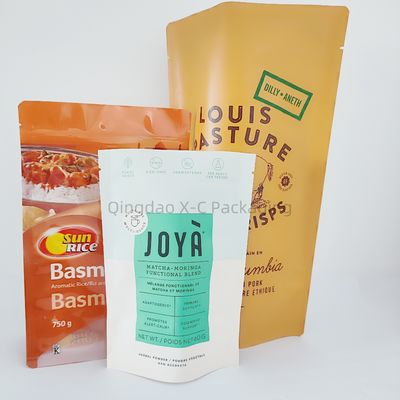 comprar Customizavel Stand Up Pouch Compound Flexível Reutilizável Gravure Impressão Food Grade Safe online manufacture