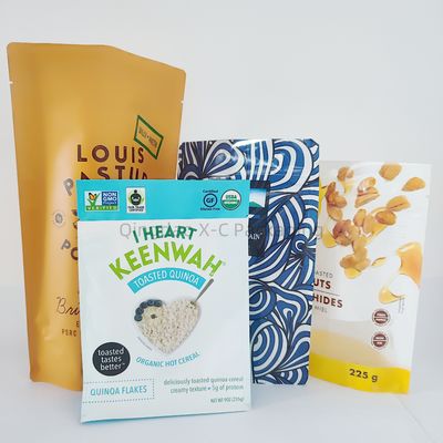 comprar Impressão Stand Up Pouch Wholesale Re-sealable Ziplock Custom Printed Mylar online manufacture