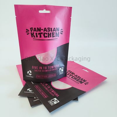 comprar Biodegradável sob medida bolsas de apoio embalagem de alimentos impermeável fechadura Zip Doypack online manufacture