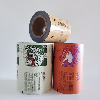 comprar Rolo de filme de embalagem laminado personalizável auto-aderente resistente à água online manufacture