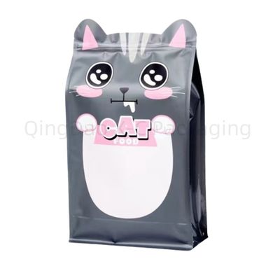comprar Saco de alimentação de animais de estimação quadrado de fundo de plástico com feixe de creme descartável online manufacture