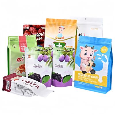 comprar Impressão de bolsas de pé à medida Proof of smell Clear Tea Snack Embalagem de plástico online manufacture