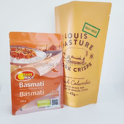 Reabrivel Stand Up Pouch Zipper Embalagem de plástico Ziplock Food Doypack Custom Digital
