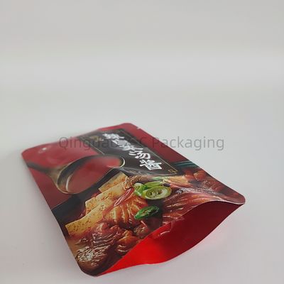 Saco de plástico laminado reabrivel espessura personalizada para doces