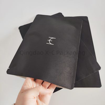 Saco de papel Kraft de vedação térmica metalizada personalizada com preenchimento fácil para compras