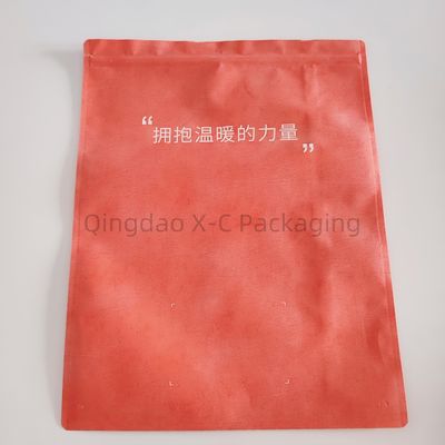 OEM Reutilizável Sacos de compras não tecidos Zip Lock Sealing Foldable
