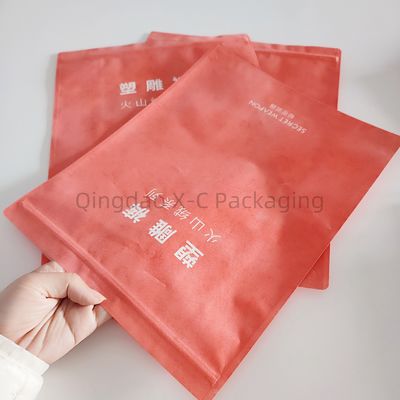 Eco Conscious Reusable Não tecido Zip Lock Compound Bag D Cut Saco de compras