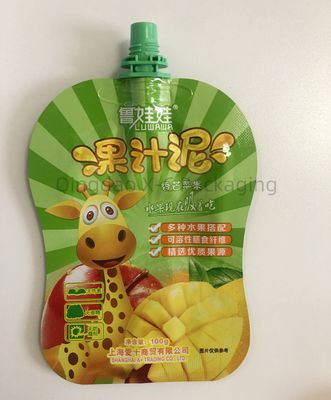 Sacos de embalagem de alimentos em plástico em forma personalizada com barreira de umidade