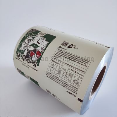 OEM Embalagens de filme laminado transparente para embalagem de nozes alimentares em pó