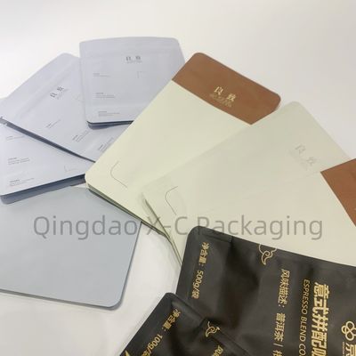 Saco de papel Kraft com Janela Saco para cima Saco preto Doypack Zip Lock Saco de armazenamento de alimentos Nozes Feijões de café Grau alimentar