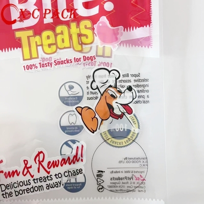 Impressão personalizada 250g 500g 1kg Sealable Flat Bottom Stand Up Pouch Plastic Cat Dog Pet Food Packaging Zipper Mylar Packaging